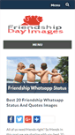 Mobile Screenshot of friendshipdayimages.com
